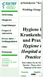 Mobile Screenshot of hygiene-klinik-praxis.de